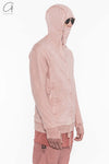 BORIS BIDJAN SABERI Diagonal Zipper Hooded Jacket SS23 ZIPPER2.1 TO00002+F0406C PBBS26 5